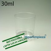 1000 vasos de chupito PS 30ml reutilizables