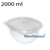 200 Envases de plástico OPS 2000ml