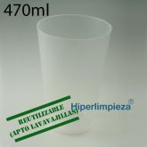 200 vasos combi PP 470ml reutilizables