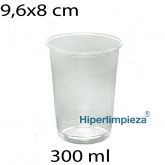 2000 vasos desechables transparentes 300 ml
