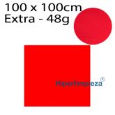 300 Manteles individuales 100x100 cm rojo
