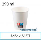 480 Vasos de cartón blanco 290ml