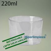 480 vasos de chiquito PS 220ml reutilizables