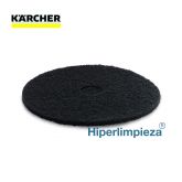 5 cepillos-esponja circular muy duro negro 432 mm