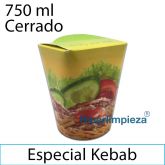 500 envases multifood impreso 750 ml