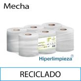 6 Bobinas de papel secamanos Reciclado HLJ288608GC