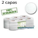 6 bobinas papel secamanos Ecolabel