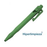 Bolígrafo detectable clip estándar M101 verde