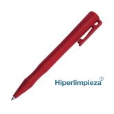 Bolígrafo detectable clip estándar M116 rojo