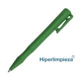 Bolígrafo detectable clip estándar M116 verde