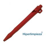 Bolígrafo detectable para cordón estándar M101 rojo