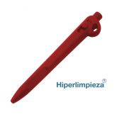 Bolígrafo detectable para cordón estándar M104 rojo