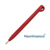 Bolígrafo detectable para cordón estándar M105 rojo