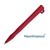 Bolígrafo detectable para cordón estándar M116 rojo