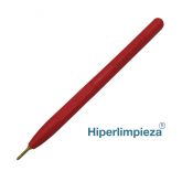 Bolígrafo detectable sin clip estándar M105 rojo