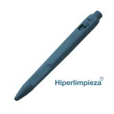 Bolígrafo detectable sin clip punta fina M104 azul