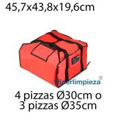 Bolsa de transporte para pizzas medianas