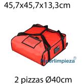 Bolsa de transporte para pizzas pequeñas