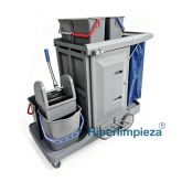Carro de Limpieza Nox con Cubo Doble | Hiperlimpieza