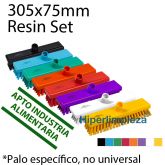Cepillo barrer 305mm para cubiertas Resin Set duro