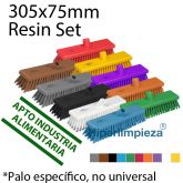 Cepillo barrer 305mm Resin Set intermedio PROF