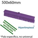 Cepillo barrer 500mm duro HOST violeta