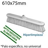 Cepillo barrer 610mm medio blanco PROF