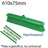 Cepillo barrer 610mm medio verde PROF
