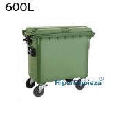 Contenedor de basura 600L verde