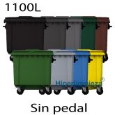 Contenedores de basura 1100L