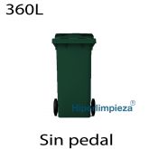 Contenedores de basura 360L verde412