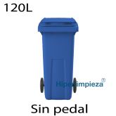 Contenedores de basura premium 120L azul805