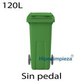 Contenedores de basura premium 120L verde403