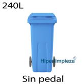 Contenedores de basura premium 240L azul820