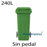 Contenedores de basura premium 240L verde403