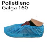 Cubrezapatos polietileno clorado G160 azul 1000uds