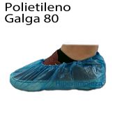 Cubrezapatos polietileno G80 azules 2000uds