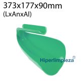 Cuchara mano ergonómica 2L alimentaria verde
