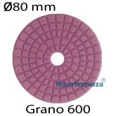Disco diamantado R diámetro 80mm grano 600