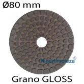 Disco diamantado R diámetro 80mm grano GLOSS
