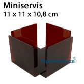 Dispensador de servilletas metacrilato 2 uds