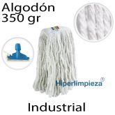 Fregona industrial algodón grueso 350 gr blanco