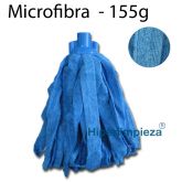 Fregona Tiras Microfibra Azul