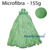 Fregona Tiras Microfibra Verde
