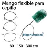Mango Flexible para cepillo limpia tubos