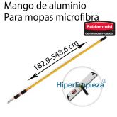 Mango Mopas Microfibra Rubbermaid amarillo 548cm