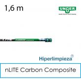 Mango telescópico nLITE Carbon Composite 1,6 m UNGER