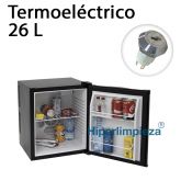 Minibar termoeléctrico Polar 26L negro c/cerradura