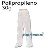 Pantalones desechables PP 30g blanco 100 uds