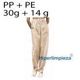 Pantalones desechables PP+PE blanco 100 uds